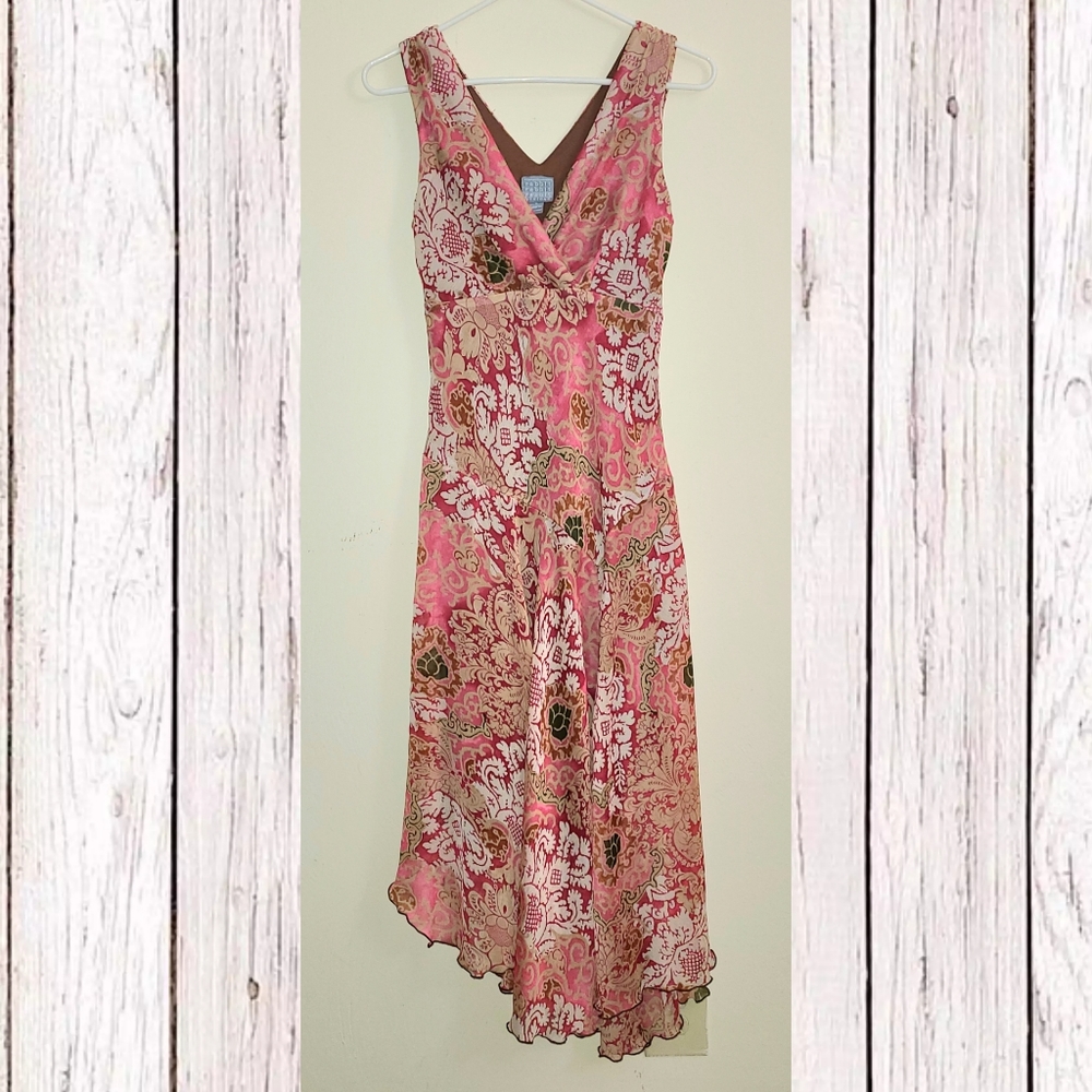 Rabbit Rabbit Rabbit Sleeveless Dress with Asymmetrical Bottom sz 6